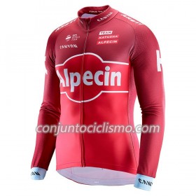 Maillot mangas largas 2017 Team Katusha-Alpecin N001